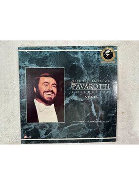 The Definitive Pavarotti Collection Vol 1-3 1988 33 RPM Opera Quality 3 LPs
